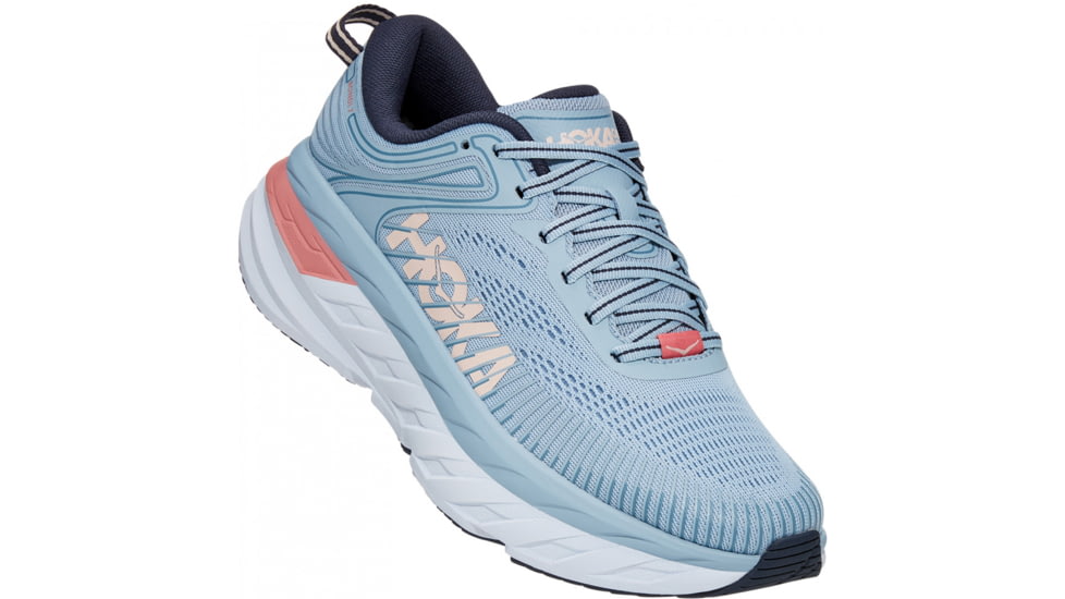 Hoka Bondi 7 Road Running Shoes - Women's, Blue Fog/Ombre Blue, 10 US, Medium, 1110519-BFOB-10