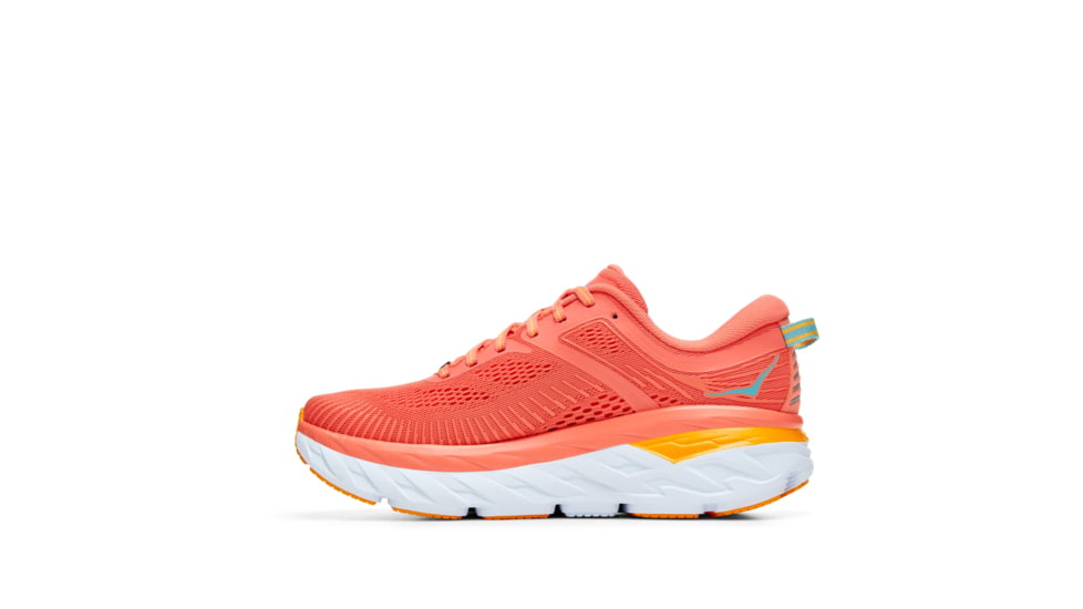 Hoka Bondi 7 Road Running Shoes - Women's, Camellia / Coastal Shade, 5 US, Medium, 1110519-CCSD-05