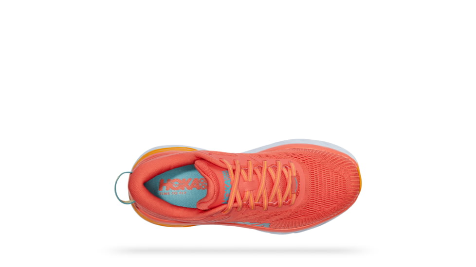 Hoka Bondi 7 Road Running Shoes - Women's, Camellia / Coastal Shade, 5 US, Medium, 1110519-CCSD-05