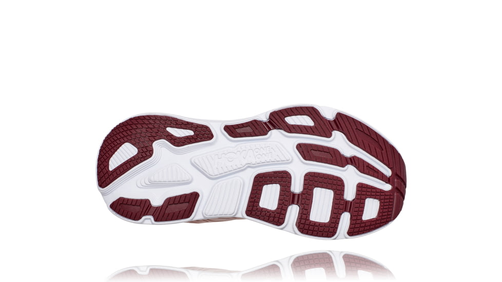 Hoka Bondi 7 Road Running Shoes - Women's, Misty Rose/Cordovan, 8.5 US, Medium, 1110519-MRCR-08.5