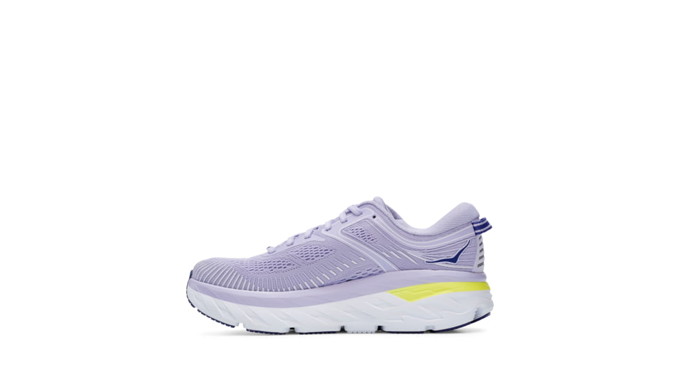 Hoka Bondi 7 Road Running Shoes - Women's, Purple Heather/Clematis Blue, 10.5 US, Medium, 1110519-PHCB-10.5