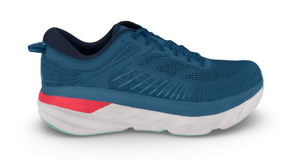 Hoka Bondi 7 Road Running Shoes - Men's, Real Teal / Outer Space, 7 US, Regular, 1110518-RTOS-07