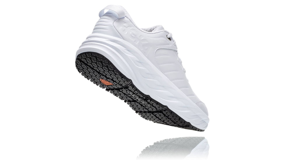 Hoka Bondi SR Shoes - Mens, White/White, 8, 1110520-WWH-08