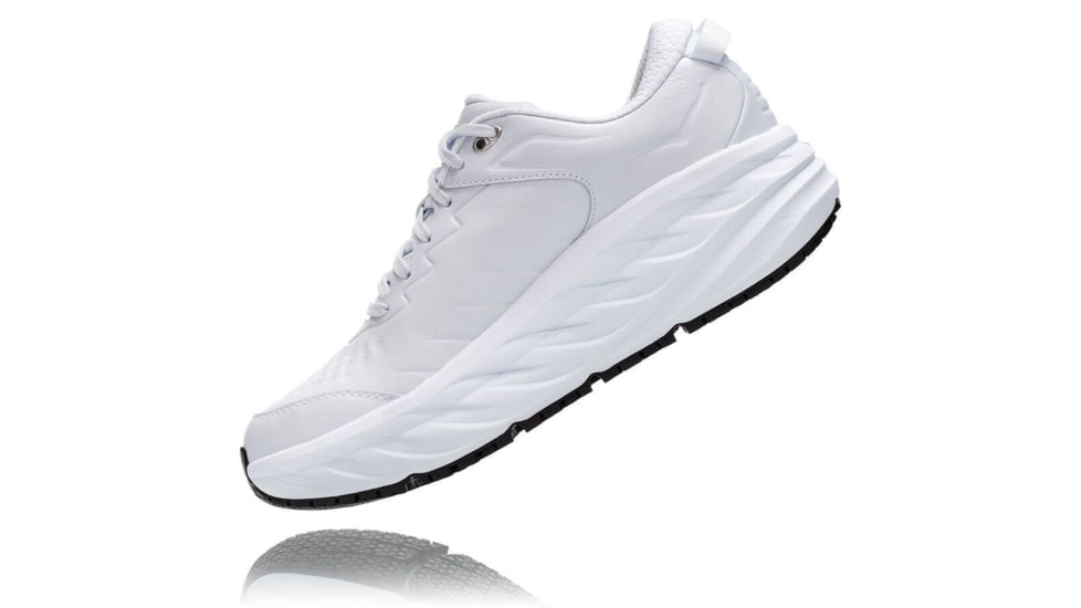 Hoka Bondi SR Shoes - Mens, White/White, 8, 1110520-WWH-08