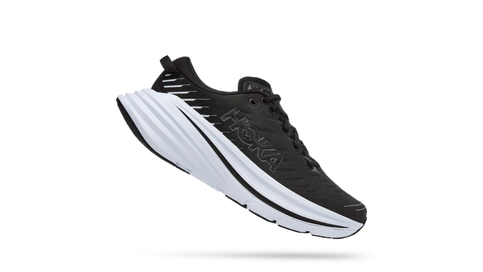Hoka Bondi X Road Running Shoes - Mens, Black / White, 11D, 1113512-BWHT-11D
