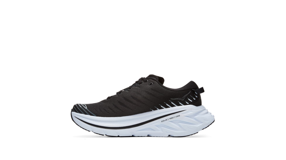 Hoka Bondi X Road Running Shoes - Mens, Black / White, 11D, 1113512-BWHT-11D