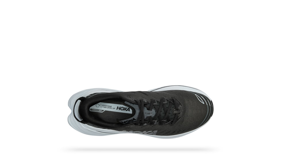 Hoka Bondi X Road Running Shoes - Mens, Black / White, 11D, 1113512-BWHT-11D