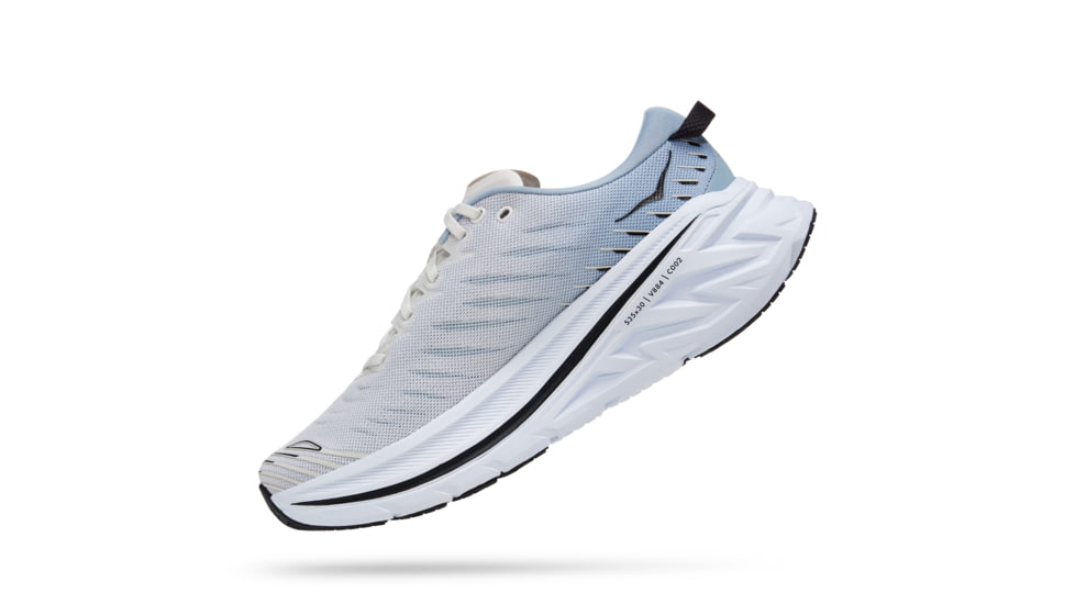 Hoka Bondi X Road Running Shoes - Mens, Blanc De Blanc / Blue Fog, 13D, 1113512-BDBBF-13D