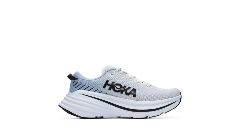 Hoka Bondi X Road Running Shoes - Mens, Blanc De Blanc / Blue Fog, 13D, 1113512-BDBBF-13D