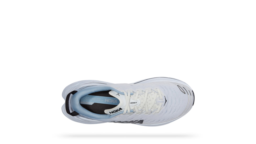 Hoka Bondi X Road Running Shoes - Mens, Blanc De Blanc / Blue Fog, 13D, 1113512-BDBBF-13D