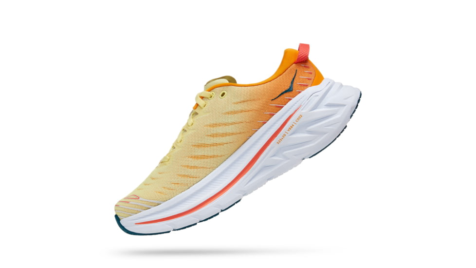 Hoka Bondi X Road Running Shoes - Mens, Yellow Pear / Radiant Yellow, 12.5D, 1113512-YPRY-12.5D