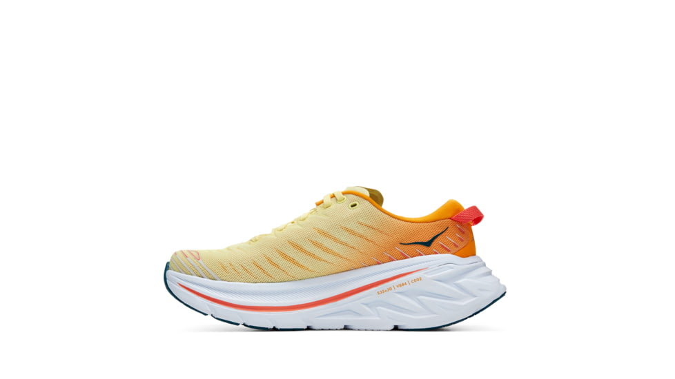 Hoka Bondi X Road Running Shoes - Mens, Yellow Pear / Radiant Yellow, 12.5D, 1113512-YPRY-12.5D