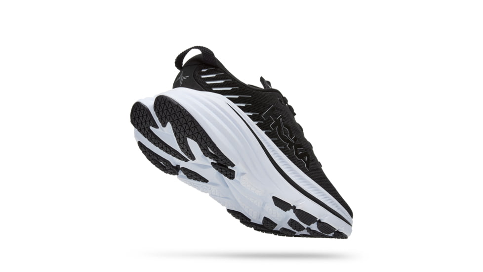 Hoka Bondi X Road Running Shoes - Womens, Black / White, 6.5B, 1113513-BWHT-06.5B