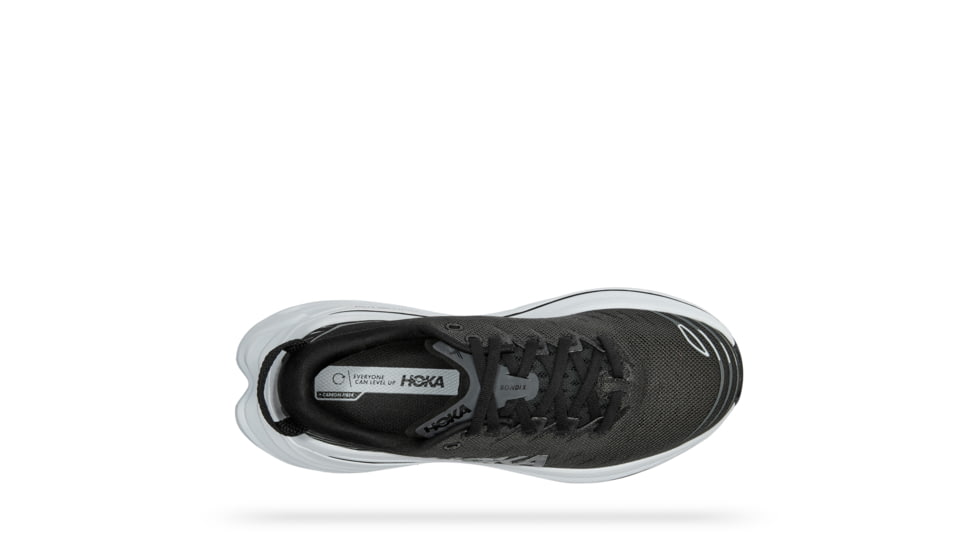 Hoka Bondi X Road Running Shoes - Womens, Black / White, 6.5B, 1113513-BWHT-06.5B