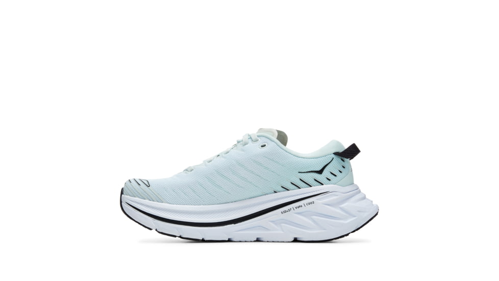 Hoka Bondi X Road Running Shoes - Womens, Blue Glass / Billowing Sail, 9B, 1113513-BGBS-09B