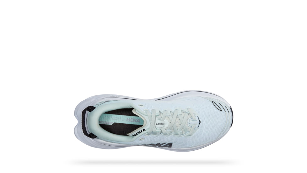 Hoka Bondi X Road Running Shoes - Womens, Blue Glass / Billowing Sail, 9B, 1113513-BGBS-09B