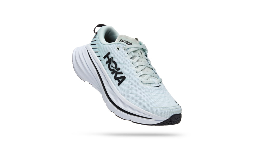 Hoka Bondi X Road Running Shoes - Womens, Blue Glass / Billowing Sail, 9B, 1113513-BGBS-09B