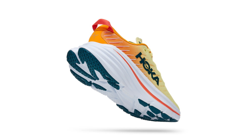 Hoka Bondi X Road Running Shoes - Womens, Yellow Pear / Radiant Yellow, 6.5B, 1113513-YPRY-06.5B