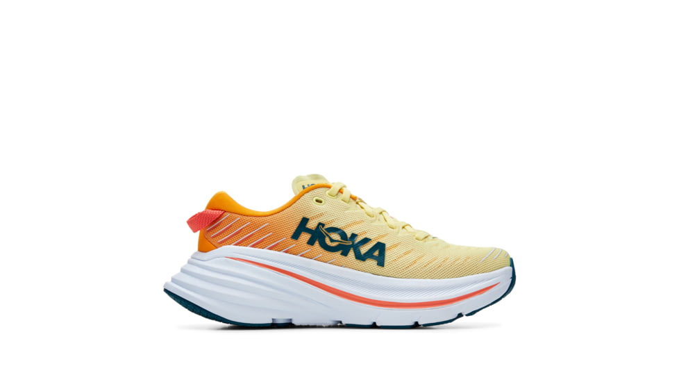 Hoka Bondi X Road Running Shoes - Womens, Yellow Pear / Radiant Yellow, 6.5B, 1113513-YPRY-06.5B