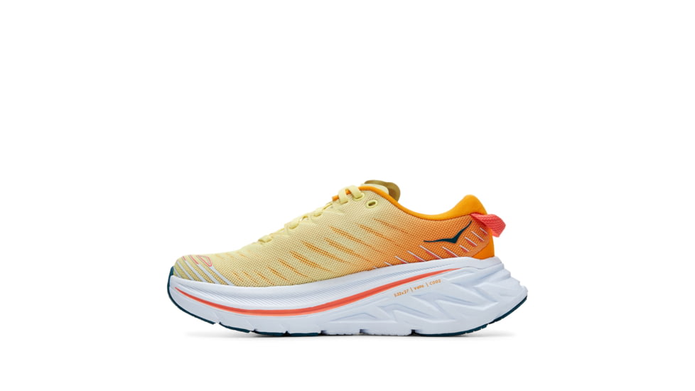 Hoka Bondi X Road Running Shoes - Womens, Yellow Pear / Radiant Yellow, 6.5B, 1113513-YPRY-06.5B