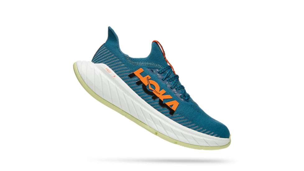 Hoka Carbon X 3 Shoes - Mens, Blue Coral / Black, 9.5D, 1123192-BCBLC-09.5D