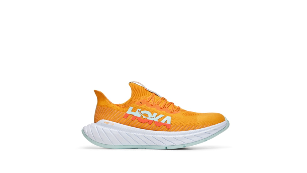 Hoka Carbon X 3 Shoes - Mens, Radiant Yellow / Camellia, 11.5D, 1123192-RYCM-11.5D