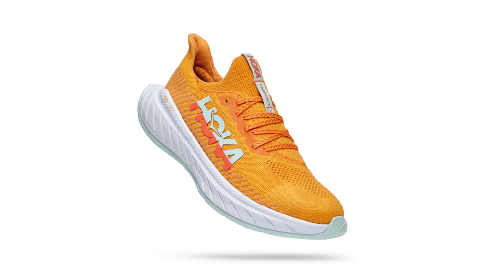 Hoka Carbon X 3 Shoes - Mens, Radiant Yellow / Camellia, 11.5D, 1123192-RYCM-11.5D