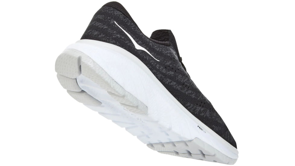 Hoka Cavu 3 Road Running Shoes - Womens, Black/White, 8.5 US, Medium, 1106482-BWHT-08.5