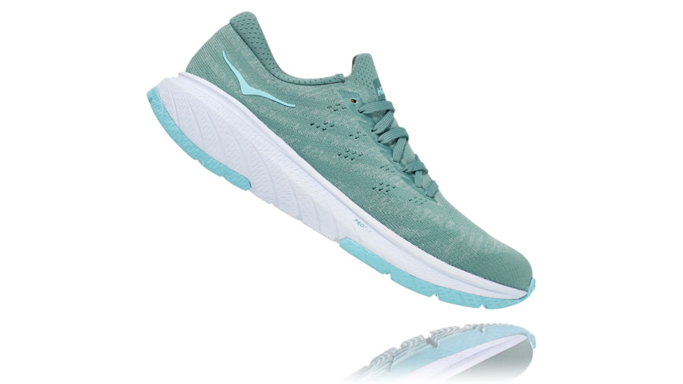 Hoka Cavu 3 Road Running Shoes - Womens, Oil Blue/White, 9 US, Medium, 1106482-OBWH-09