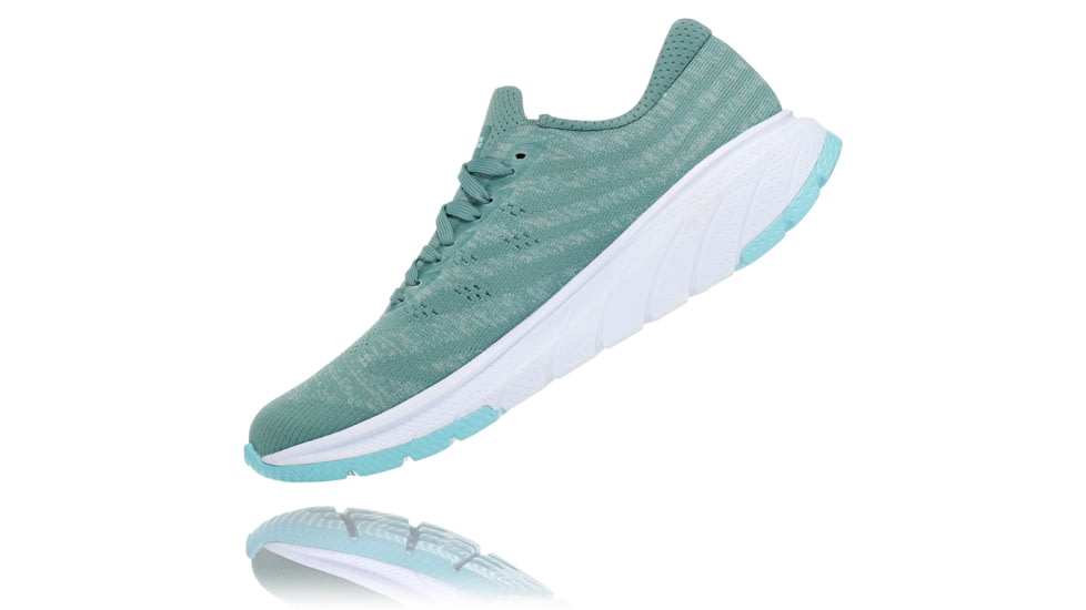 Hoka Cavu 3 Road Running Shoes - Womens, Oil Blue/White, 9 US, Medium, 1106482-OBWH-09