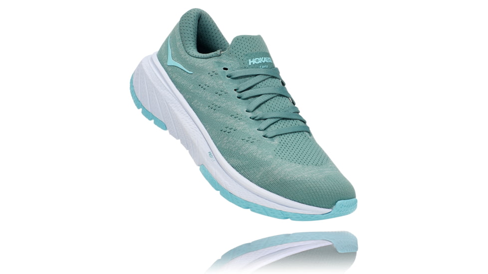 Hoka Cavu 3 Road Running Shoes - Womens, Oil Blue/White, 9 US, Medium, 1106482-OBWH-09