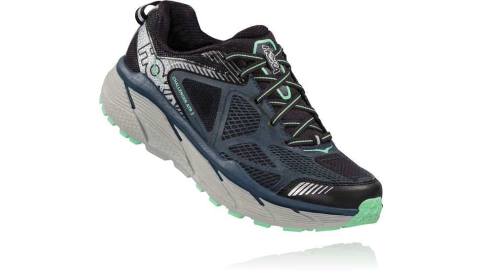 Hoka Challenger ATR 3 Trail Running Shoe - Women's-Midnight Navy/Spring Bud-Medium-6