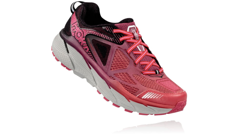 Hoka Challenger ATR 3 Trail Running Shoe - Women's-Neon Fuchsia/Virtual Pink-Medium-9