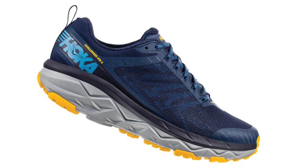 Hoka Challenger Atr 5 Running Shoes - Mens, Moonlight Ocean / Old Gold, Medium, 7, 1104093-MOOG-07