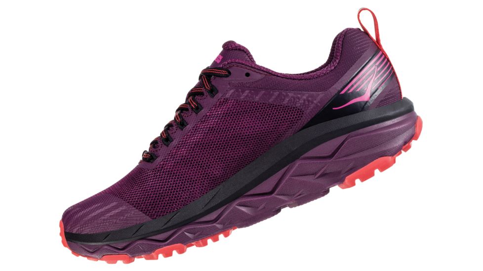 Hoka Challenger Atr 5 Running Shoes - Womens, Italian Plum / Poppy Red, Medium, 5, 1104094-IPPRD-05