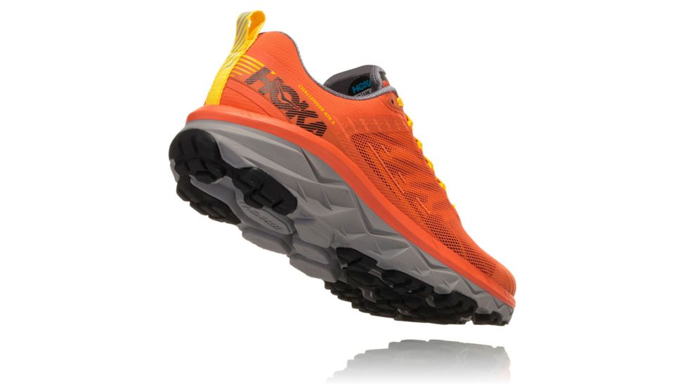 Hoka Challenger Atr 5 Trail Running Shoes - Mens, Nasturtium/Frost Gray, Medium, 7, 1104093-NFGR-7