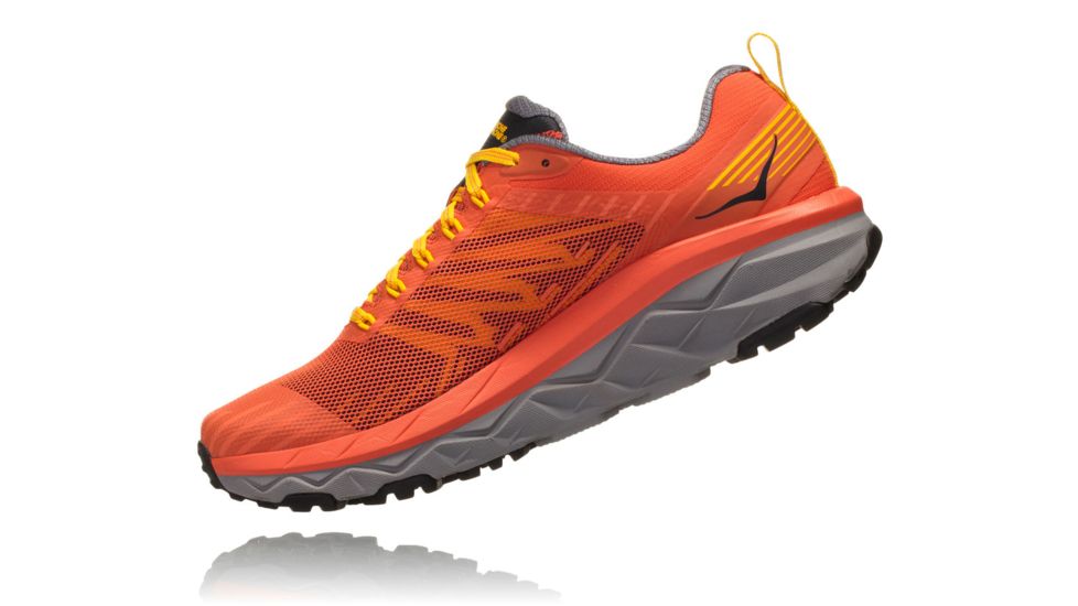 Hoka Challenger Atr 5 Trail Running Shoes - Mens, Nasturtium/Frost Gray, Medium, 7, 1104093-NFGR-7