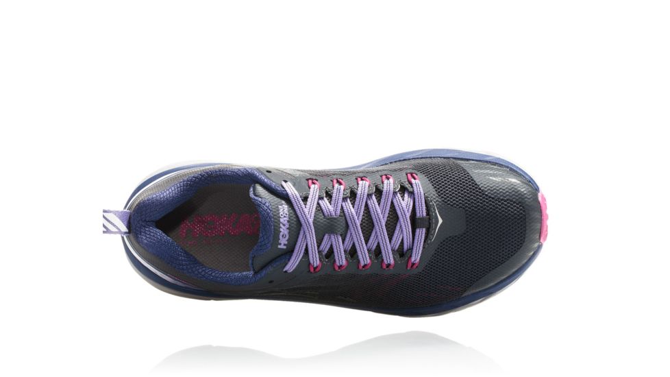 Hoka Challenger Atr 5 Trail Running Shoes - Womens, Ebony/Very Berry, Medium, 5, 1104094-EVBR-5