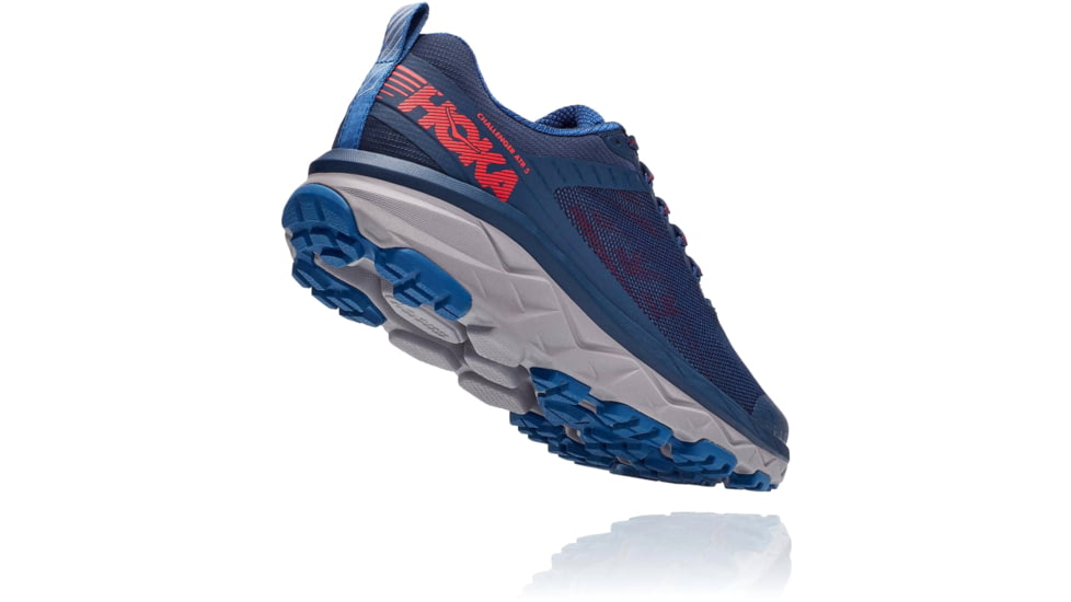 Hoka Challenger ATR 5 Trailrunning Shoes - Mens, Dark Blue/High Risk Red, 11 US, Medium, 1104093-DBHRR-11