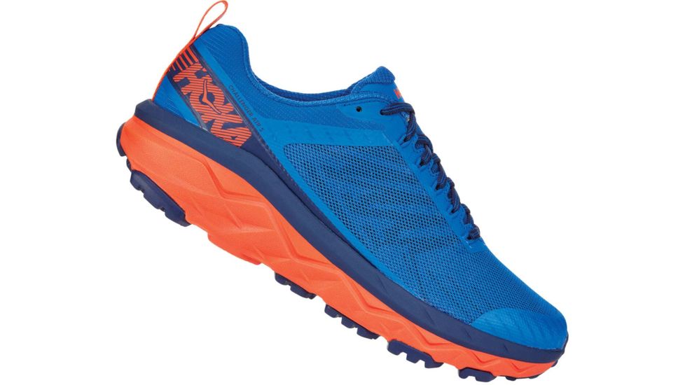 Hoka Challenger ATR 5 Trailrunning Shoes - Mens, Imperial Blue/Mandarin Red, 9, 1104093-IBMR-9