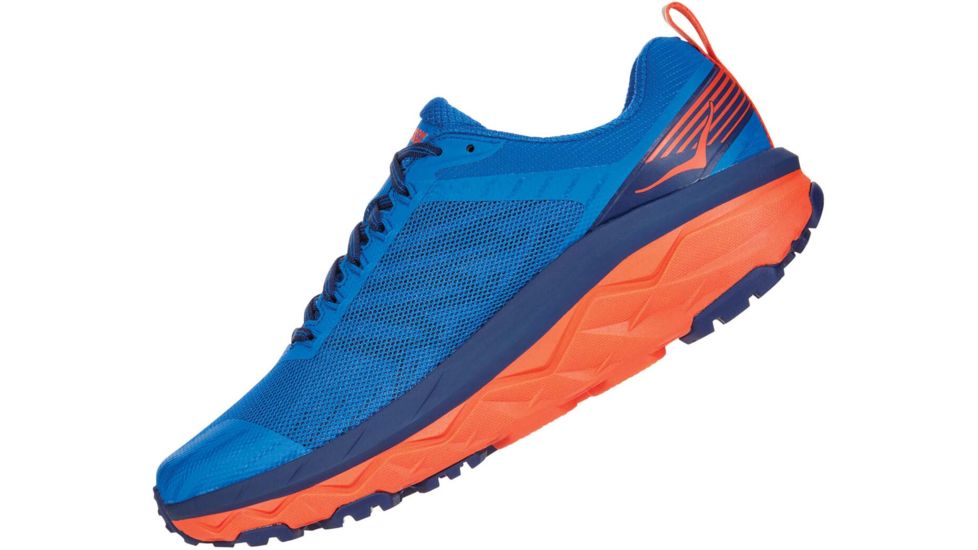 Hoka Challenger ATR 5 Trailrunning Shoes - Mens, Imperial Blue/Mandarin Red, 9, 1104093-IBMR-9