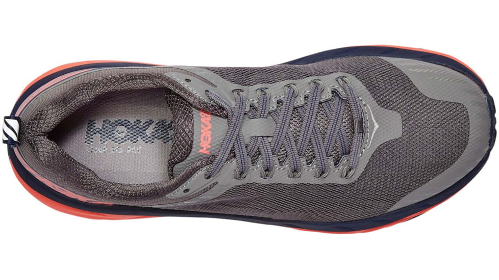 Hoka Challenger ATR 5 Trailrunning Shoes - Womens, Charcoal Gray/Fusion Coral, 6.5, 1104094-CGFC-6.5