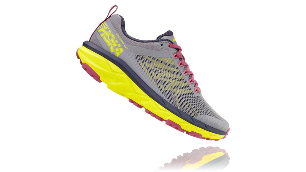 Hoka Challenger ATR 5 Trailrunning Shoes - Womens, Frost Gray/Evening Primrose, 7 US, Medium, 1104094-FGEP-07