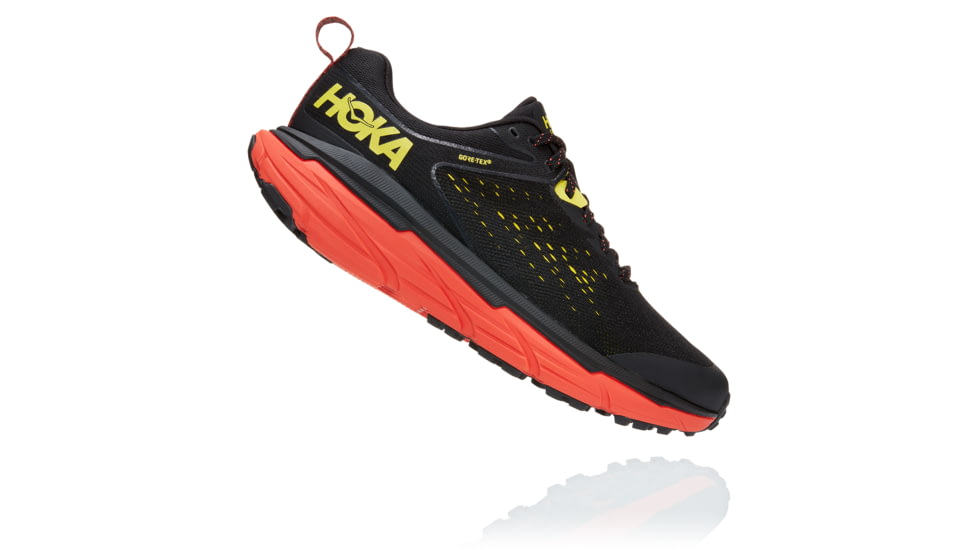 Hoka Challenger ATR 6 GTX Shoes - Mens, Black/Green Sheen, 9D, 1116876-BGSH-09D