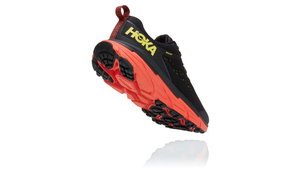 Hoka Challenger ATR 6 GTX Shoes - Mens, Black/Green Sheen, 9D, 1116876-BGSH-09D