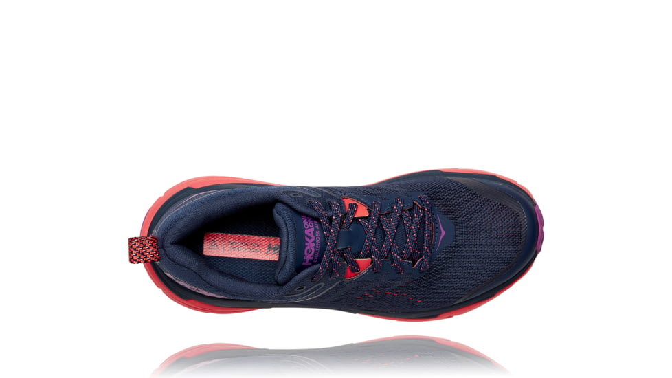 Hoka Challenger ATR 6 Shoes - Womens, Black Iris/Hot Coral, 7B, 1106512-BIHC-07B