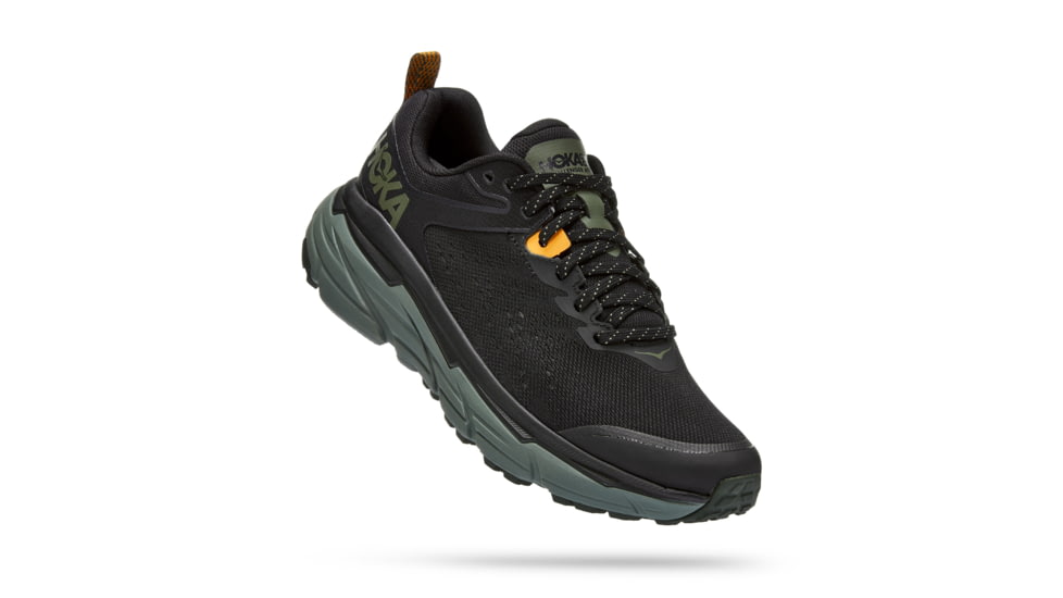 Hoka Challenger ATR 6 Trail Running Shoes - Mens, Black / Thyme, 12.5D, 1106510-BTYM-12.5D