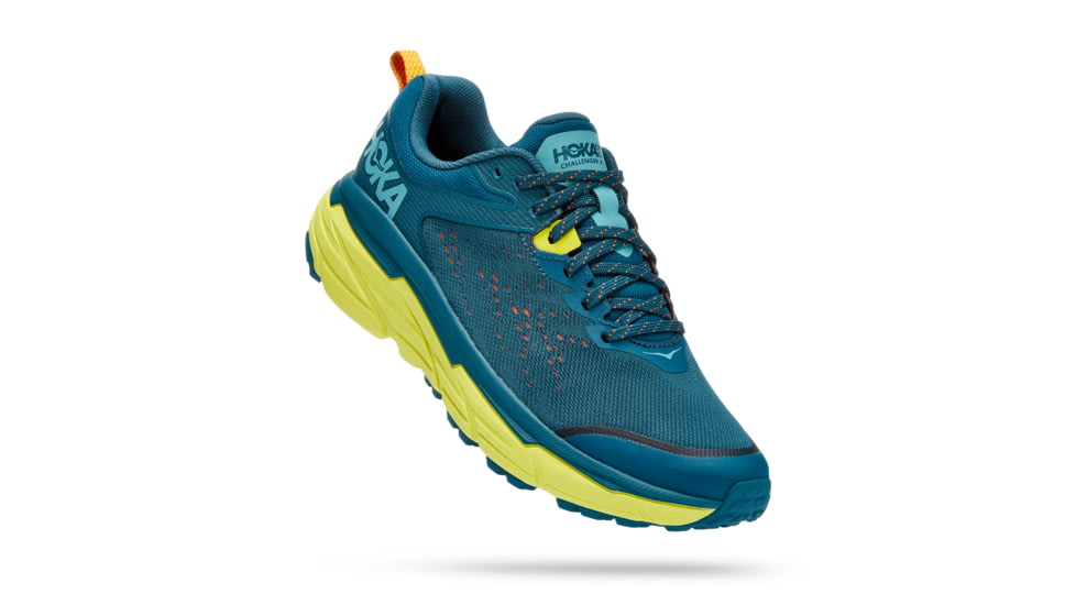 Hoka Challenger ATR 6 Trail Running Shoes - Mens, Blue Coral / Evening Primrose, 10.5D, 1106510-BCEP-10.5D
