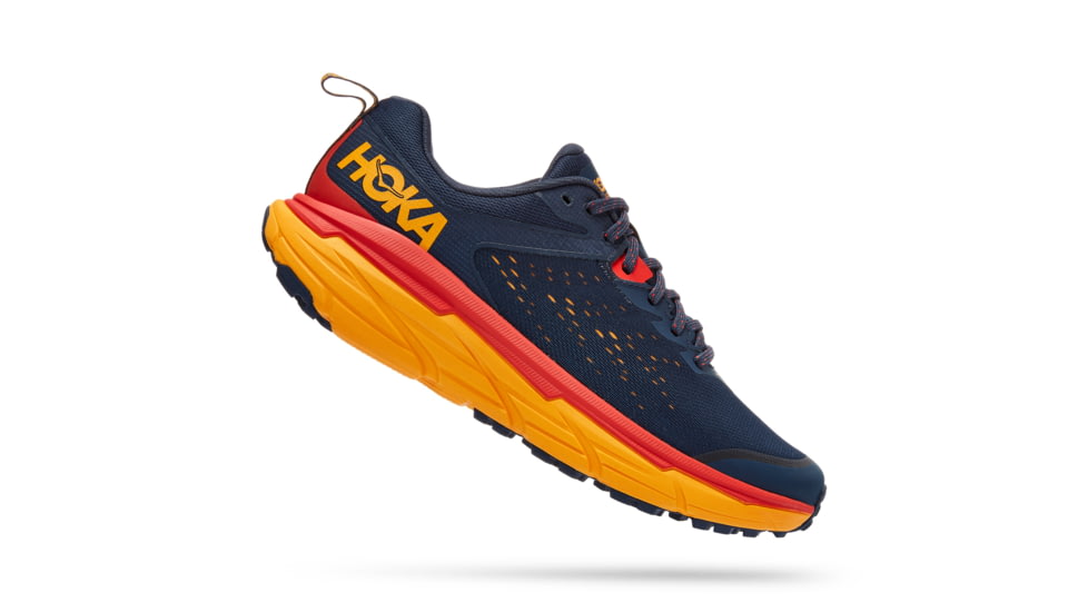 Hoka Challenger ATR 6 Trail Running Shoes - Mens, Outer Space / Radiant Yellow, 10.5D, 1106510-OSRY-10.5D