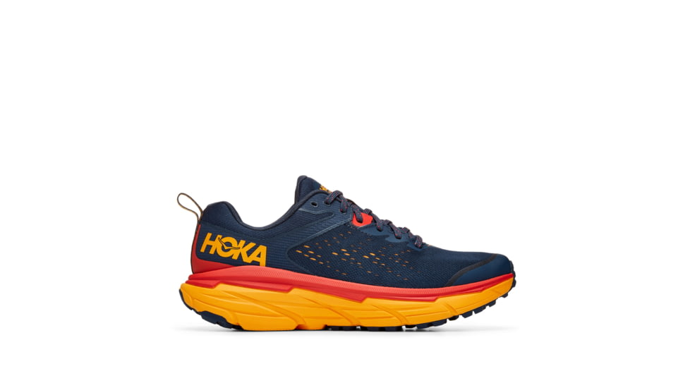 Hoka Challenger ATR 6 Trail Running Shoes - Mens, Outer Space / Radiant Yellow, 10.5D, 1106510-OSRY-10.5D